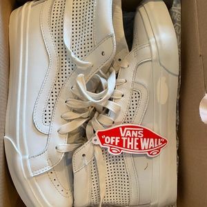 New white high top VANS. Women’s size 8. NWT!